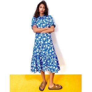 Zara floral dress